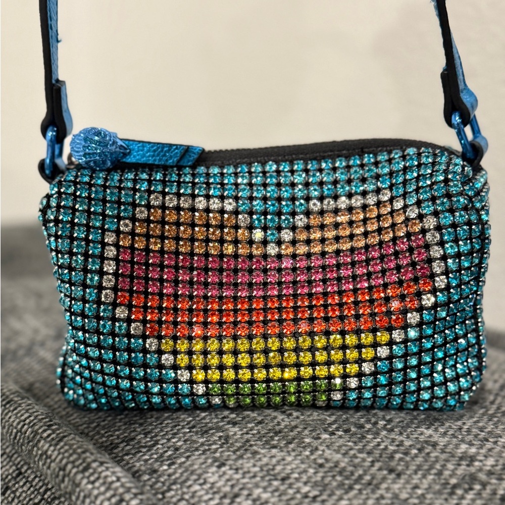Kurt Geiger London Party Pochette Crystal Shoulder Bag